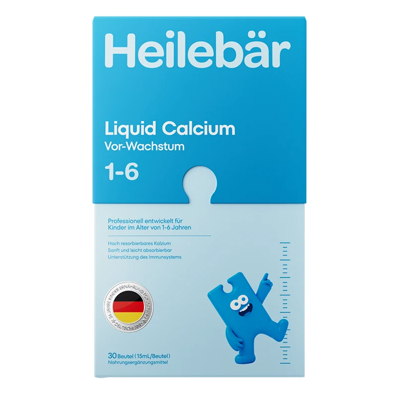 Heilebär Vor-Wachstum Liquid Calcium