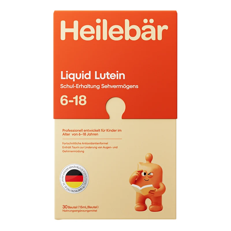 Heilebär Schul-Erhaltung Sehvermögens Liquid Lutein